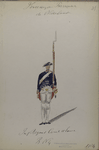 Infanterie Regiment Cor..  d'Envie, R.no. 4.  1784