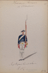 Infanterie Regiment Cor..  d'Envie, R.no. 4.  1784