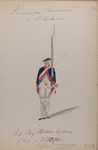 Infanterie Regiment Holstein Gottorp (later  d'Vilatte) R. no. 5. 1784