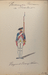 Regiment Oranje Nassau. 1784