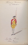Infanterie Regiment Stuart, Schotsch Brigade. 1784