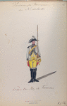 Cavalerie Reg. de Famars[?] 1784