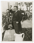 Theodore Roosevelt on the stump, 1904.