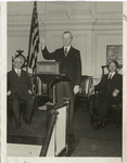 Calvin Coolidge, 1872 - , accepts the republican nomination for President, Aug. 14, 1924.