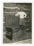 Well Fargo chest, Harvey Curio Room, Albuquerque.