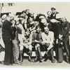 Hanton [?] Bay, Orkney Islands, Scotland. Lt. Arnold-Smith-Swade [?] explaining route to sailors on board USS Richmond.