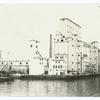 Grain elevator at Gowanus Bay, New York