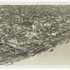 Business center of Mobile, Ala. & section of water front including L & N wharf, lower left, & banana wharf, lower right.