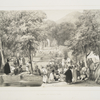 The avenue at Baber's tomb