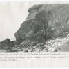 Schooner Point" on Star Route between Newport and Otter Rock, Oregon. Mailman must scale cliff when caught by incoming tides.