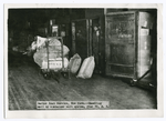 Harbor boat service, New York. Handling mail by container unit system, Pier 72, N. R.