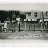 Straggling rural mail boxes.