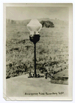 Emergency field boundary light.