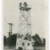 Revolving beacon which casts a ray of light 150 miles.