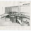 Pneumatic tube terminal in New York custom house.