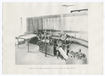 Pneumatic tube terminal in New York custom house.