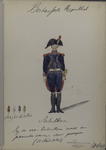 Bataafsche Republiek. Artiellerie. Reg de vier bataillons [...] en pa... [...] (15 N... 1803)