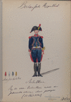 Bataafsche Republiek. Artiellerie. Reg de vier bataillons [...] en pa... [...] (15 N... 1803)