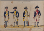 Bataafsche Republiek. Bataillon Linie [?] Infanterie. Walenland. S... Gotha