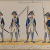 Bataafsche Republiek. Bataillon Linie Infanterie. [numbered 16 to 19]