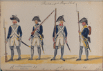 Bataafsche Republiek. Bataillon Linie Infanterie. [numbered 16 to 19]
