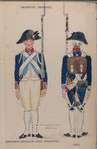 Bataafsche Republiek. Achttiende Bataillon linie Infanterie