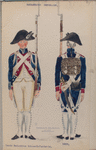 Bataafsche Republiek. Zesde Bataillon Linie Infanterie