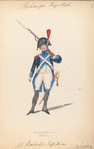 Bataafsche Republiek. 17 Bataillon Infanterie. 31 Juli, 1804