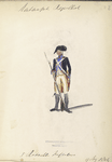 Bataafsche Republiek. 3 Bataillon Infanterie. 9 Aug., 1804