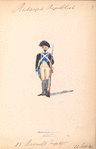 Bataafsche Republiek. 15 Bataillon Infanterie. 12 September, 1804