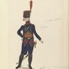 (W.5) Rijdende Artillerist. Teekening Naar of Weiland. 29 Sept. 1804