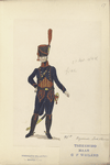 (W.5) Rijdende Artillerist. Teekening Naar of Weiland. 29 Sept. 1804