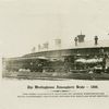 The Westinghouse atmospheric brake, 1869, the first locomotive equipped by George Westinghouse with compressed air power brakes for regular road service.