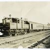 First electrically operated locomotive on New York Central lines