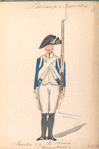 Bataafsche Republiek. Fuselier [3?] Bataillon Linie Infanterie. 1804