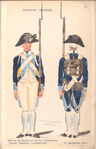 Bataafsche Republiek. Vyftiende Bataillon Linie Infanterie (Later bepaalde verandering).  12 September 1804