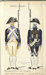 Bataafsche Republiek. Zeventiende Bataillon Linie Infanterie (Later bepaalde verandering).  31 July 1804