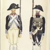 Bataafsche Republiek. Achttiende Bataillon Linie Infanterie (Later bepaalde verandering).  21 April 1804