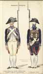 Bataafsche Republiek. Derde Bataillon Linie Infanterie (Later bepaalde verandering). 9 Augustus 1804