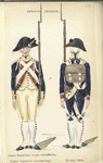 Bataafsche Republiek. Zesde Bataillon Linie Infanterie (Later bepaalde verandering). 13 July 1804