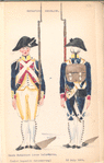 Bataafsche Republiek. Zesde Bataillon Linie Infanterie (Later bepaalde verandering). 13 July 1804