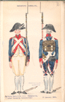 Bataafsche Republiek. Achtste Bataillon Linie Infanterie (Later bepaalde verandering). 17 January 1804