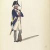Bataafsche Republiek. 5 Bataillon Infanterie.   9 Augustus 1804