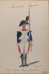 Bataafsche Republiek. Vierde Halve Brigade Infanterie