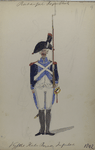 Bataafsche Republiek. Vyfde Halve Brigade Infanterie