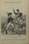 Batavische Republik. Kolonial-Truppe (22. Infanterie-Bataillon). Offizier. Fuesilier