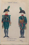 Bataafsche Republiek. Vyfde Bataillon Jagers (in de West Indien)
