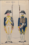 Bataafsche Republiek. negentiene Bataillon Linie Infanterie