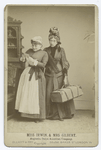 Mrs. Gilbert and May Irwin in "A Night Off"