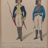 Grenadier en Kanonnier van het regiment Wurtemberg